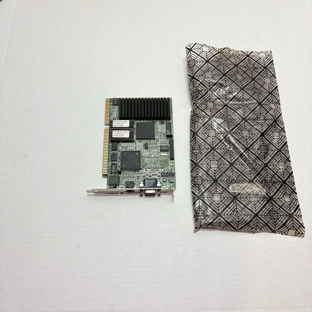 Vintage ATI Graphics Ultra Pro 16-Bit ISA Mach32 Video Card 112-18919-100
